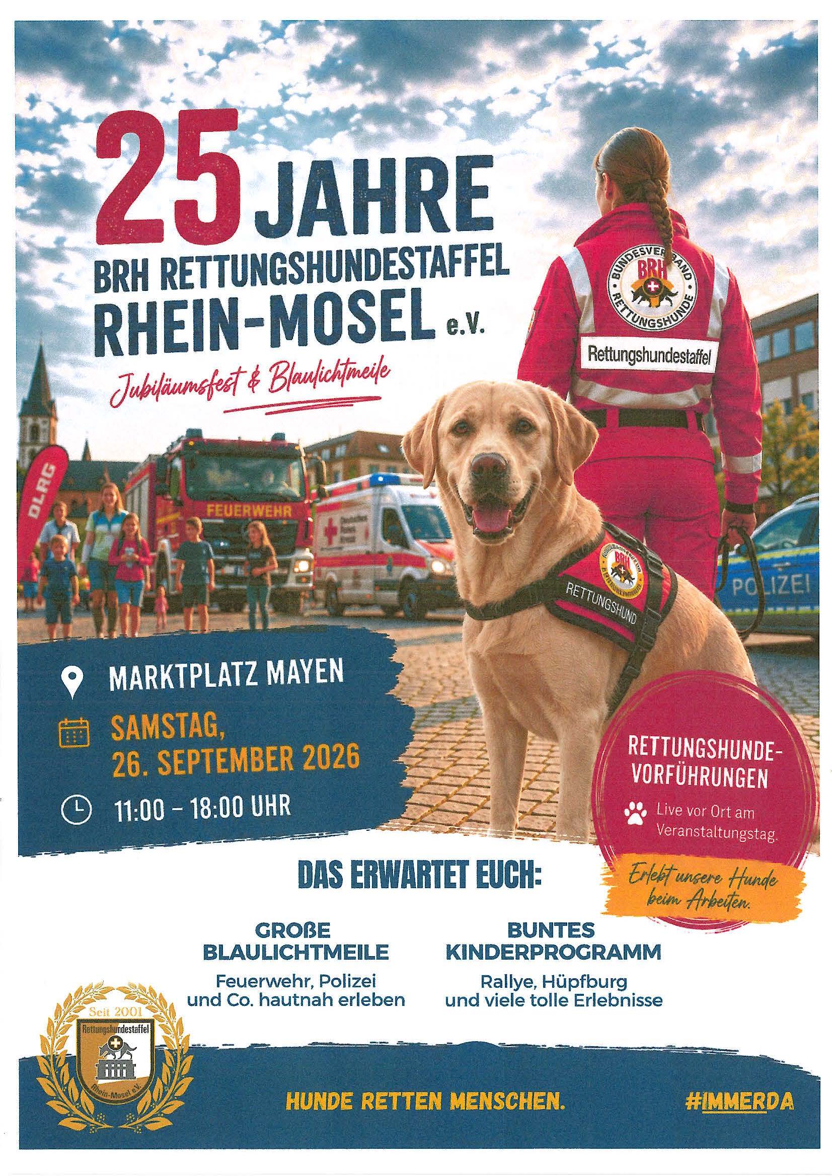 25 Jahre Rettungsstaffel